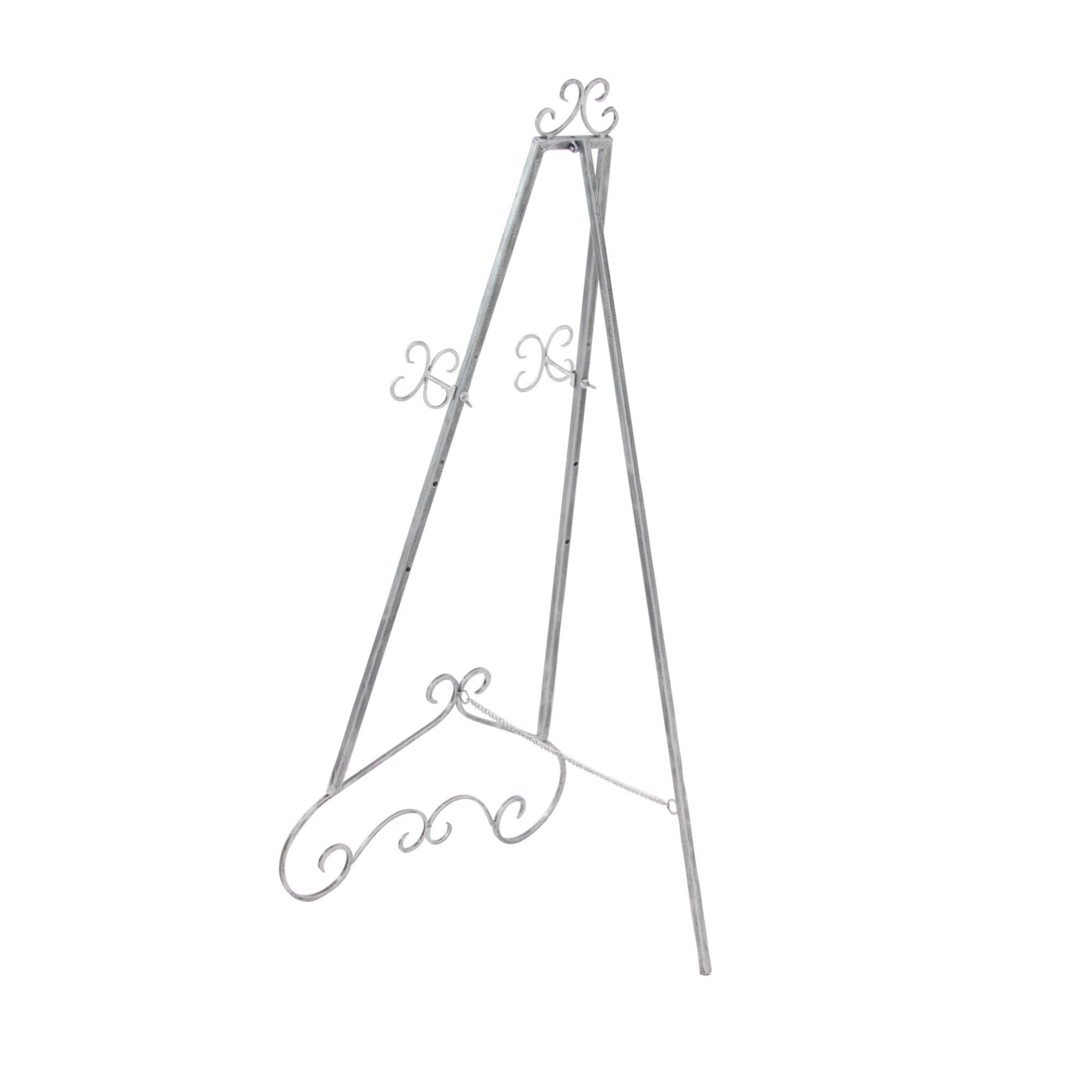 48'' Gray Iron Traditional Easel